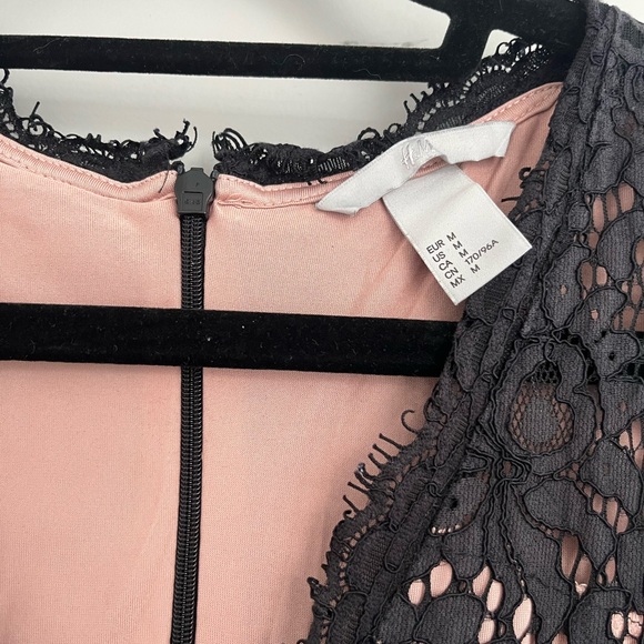 H&M Black Lace Midi Dress - Picture 2 of 3